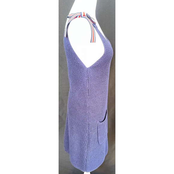 6ixty 8ight Women's Patriotic Swim Cover Up Dress Red White Blue Size Small Yarn - Picture 9 of 14